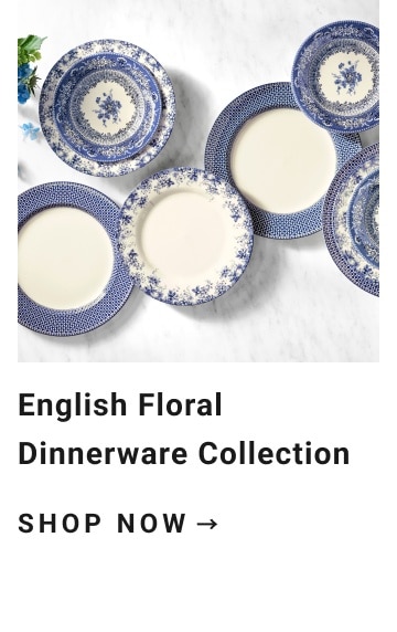 English Floral Dinnerware Collection